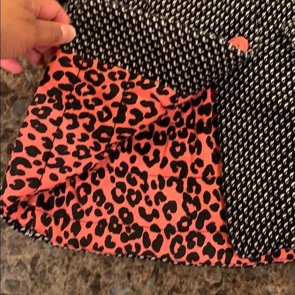 Toddler girl Ruby & Bloom Tweed Coat Sz 2 blk wht - Picture 3 of 9